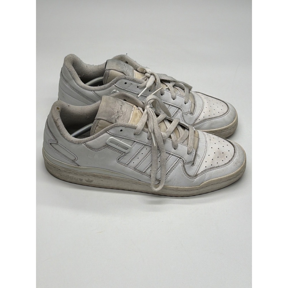 Adidas‎ Forum Low White Leather Casual Sneakers Men's Size 11.5